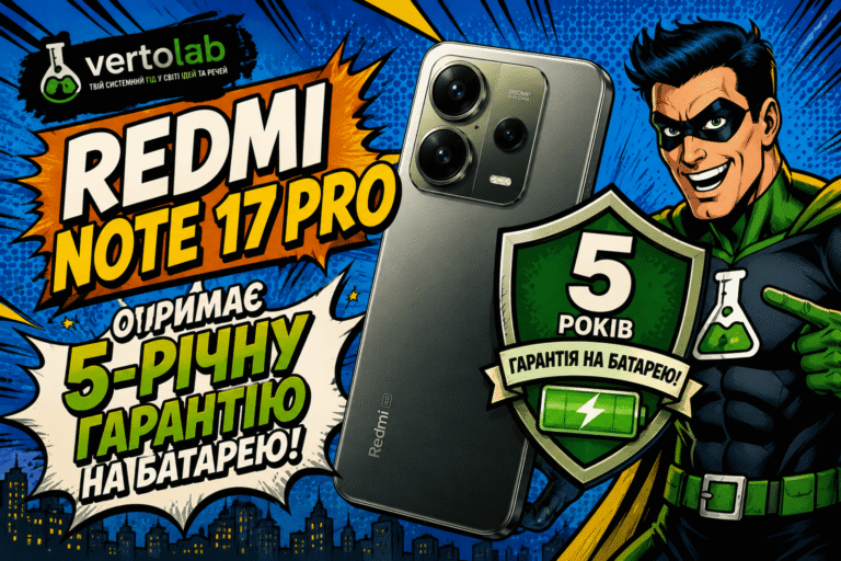 Redmi Note 17 Pro получит 5-летнюю гарантию на батарею