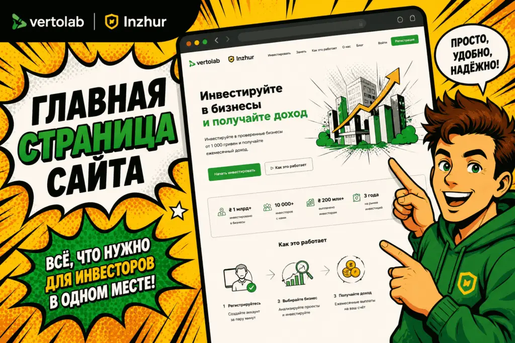 Зарабатывай с Inzhur: 200 грн за верификацию и бонусы за друзей 2 inzhur glavnaya stranicza sajta