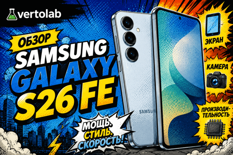 Обзор Samsung Galaxy S26 FE — экран, камера и производительность