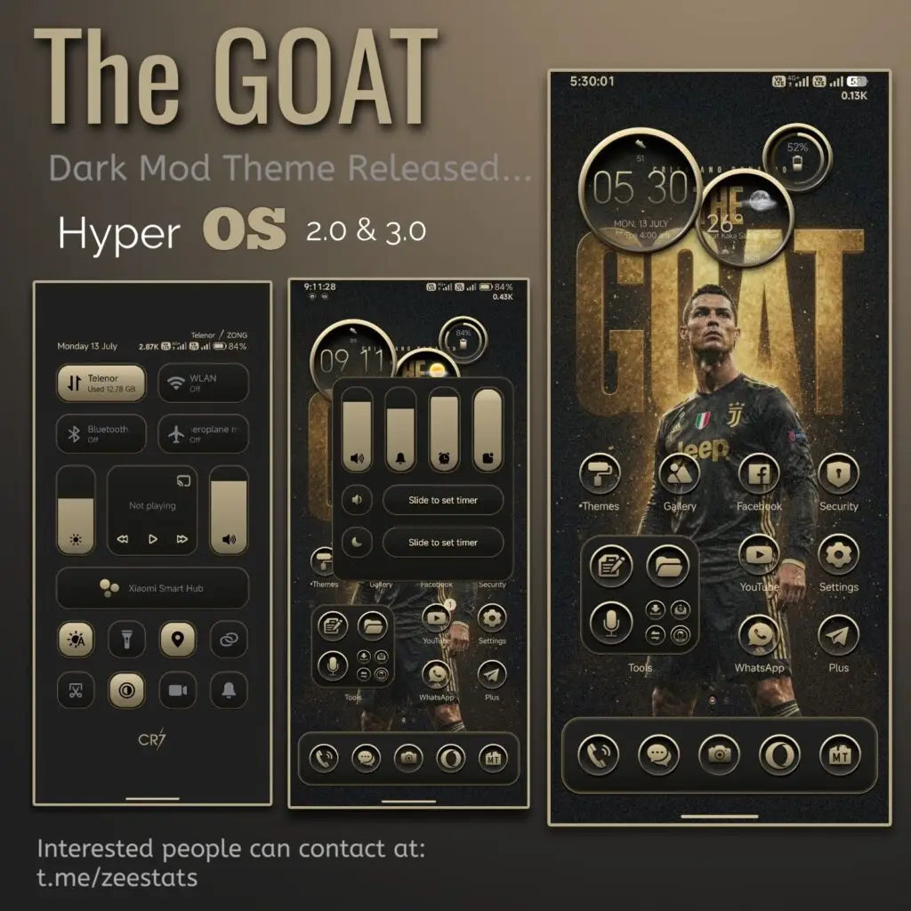 Обзор темы HyperOS The Goat: новый взгляд на интерфейс Xiaomi 2 photo 2026 07 13 07 55 43