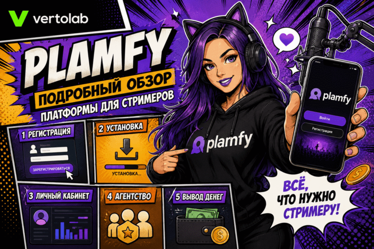 Plamfy — подробный обзор платформы для стримеров регистрация, установка, личный кабинет, агентство и вывод денег 1 Plamfy — подробный обзор платформы для стримеров регистрация, установка, личный кабинет, агентство и вывод денег