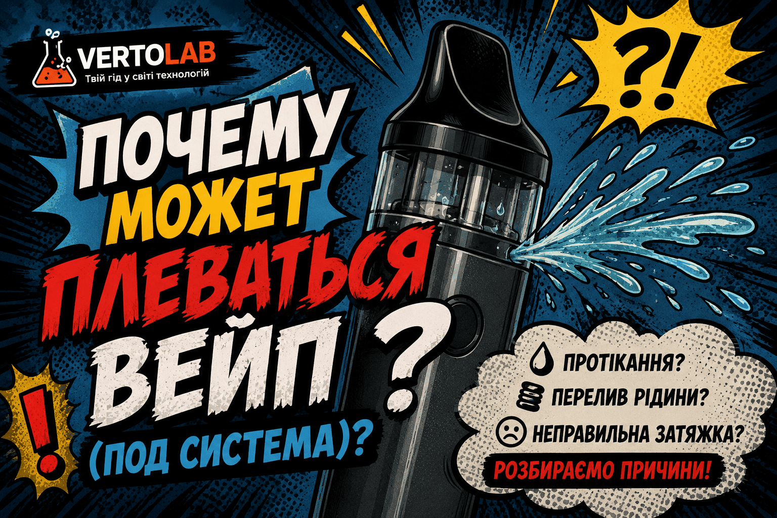 pochemu mozhet plevatsya vejp pod sistema