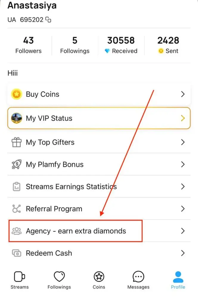 Plamfy — подробный обзор платформы для стримеров регистрация, установка, личный кабинет, агентство и вывод денег 27 telegram cloud photo size 2 5305369425269690939 y