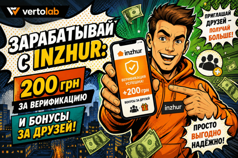 Зарабатывай с Inzhur: 200 грн за верификацию и бонусы за друзей 4 Зарабатывай с Inzhur: 200 грн за верификацию и бонусы за друзей