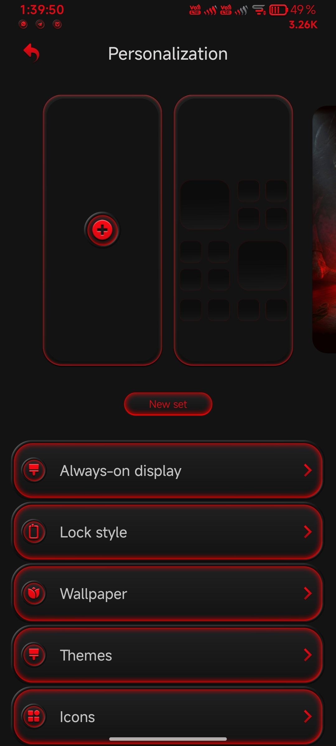 Тема HyperOS Resident Evil — изображение 3