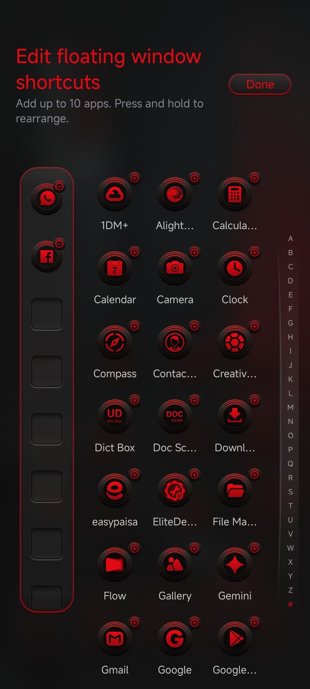 Тема HyperOS Rogue Shadow — изображение 5