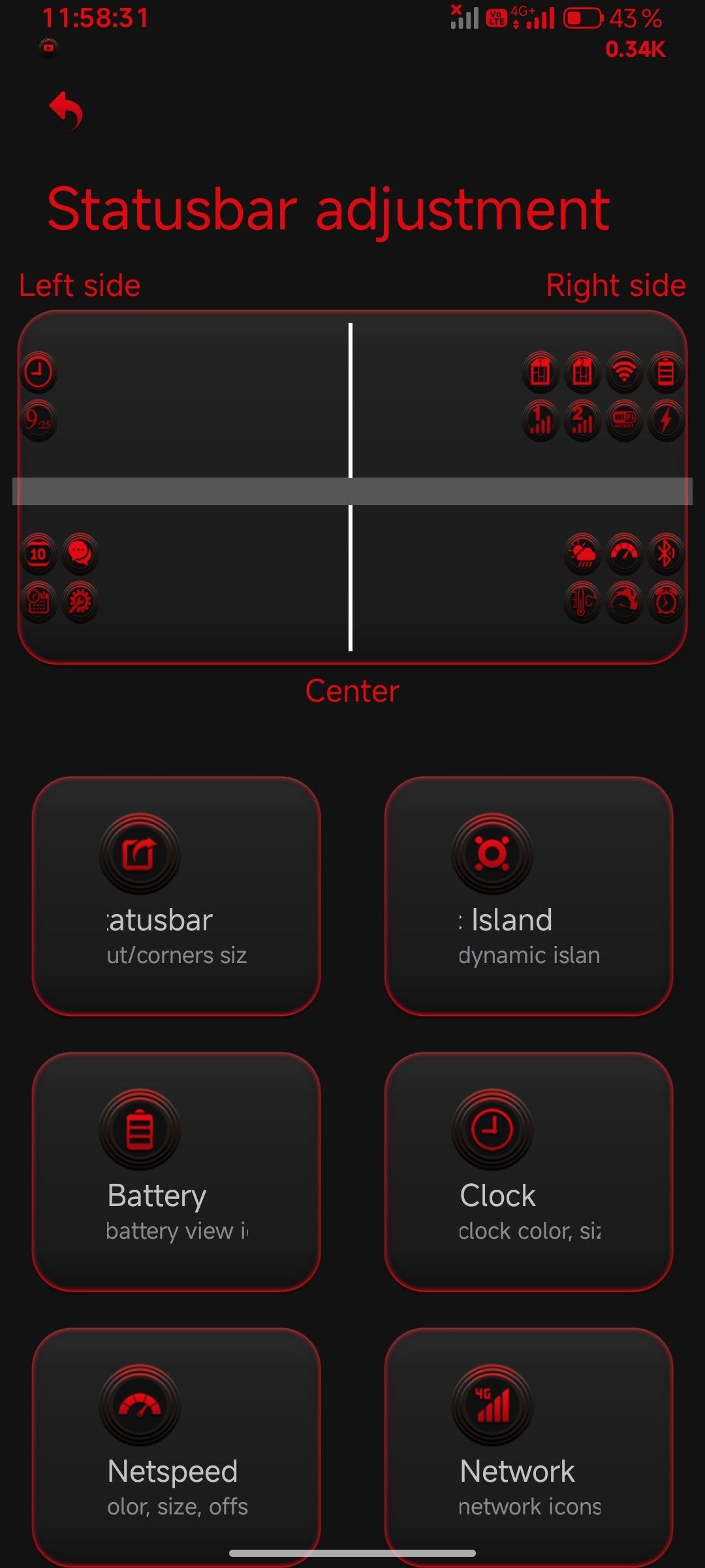 Тема HyperOS Rogue Shadow — изображение 9