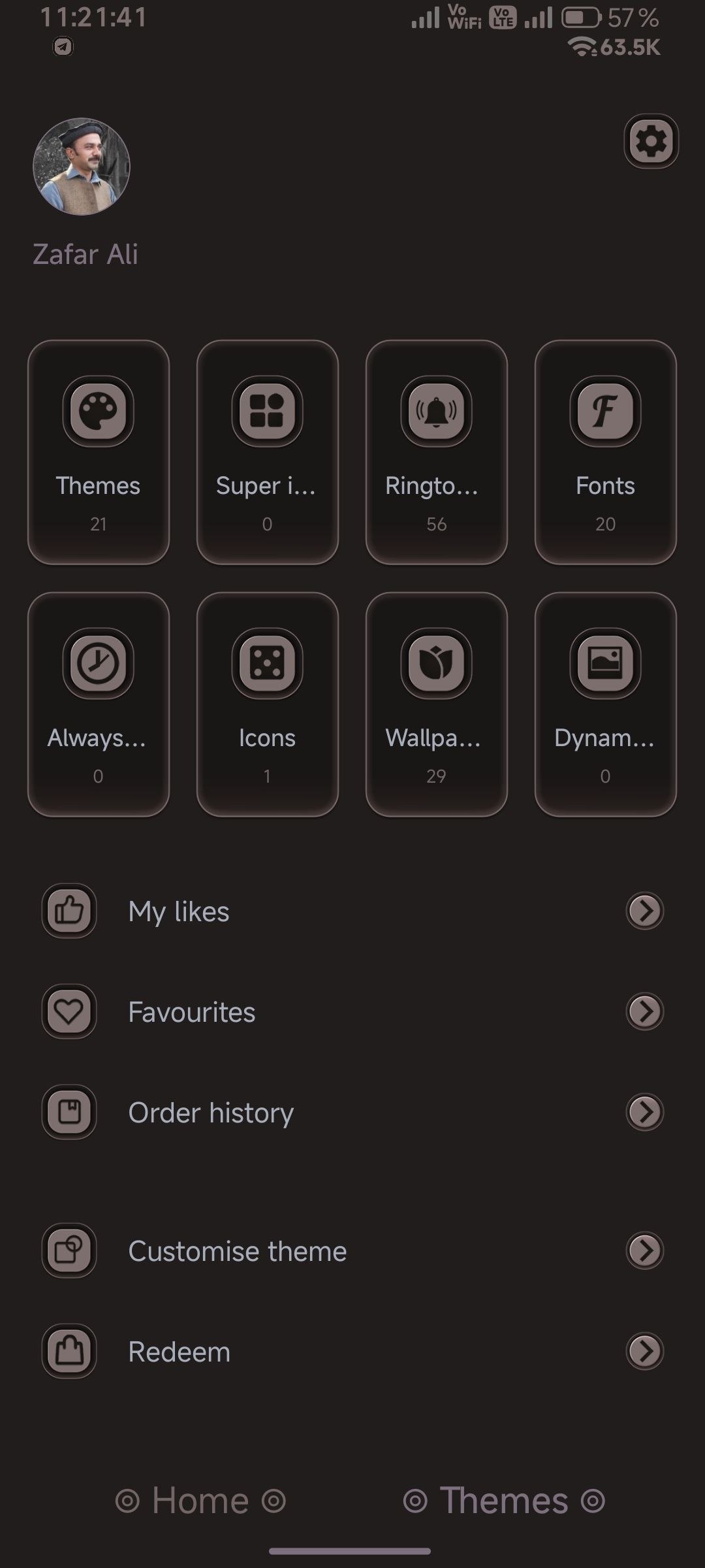 Тема HyperOS Cappuccino — изображение 10